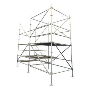 Andamio / Sistema Modular de Estructura Metálica / Hasta 6 m (19.7 ft) de Altura / Conexión por Cuñas / Acero Q355B-Q235B-Q195B