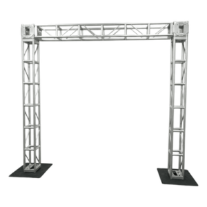 Portería de Aluminio / 3m x 3m (9.8ft x 9.8ft) / Carga 1000 kg / DIN 1999-1-1 / Truss 40x40cm