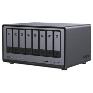 NAS Profesional / 8 Bahías SATA + 2 M.2 NVMe / Intel Core i5-1235U 10 Núcleos / 2 Puertos 10GbE / Thunderbolt 4 40 Gbps / HDMI 8K / DDR5 64 GB / PCIe 4.0 x4
