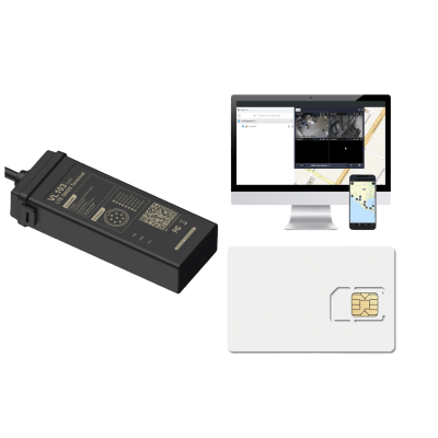 Kit GPS para Vehículos / 4G LTE CAT1 con 2G Fallback / IP66 / Apagado y Encendido Remoto / Protección de Batería / Incluye Código de Activación y SIM 500MB/2 Años
