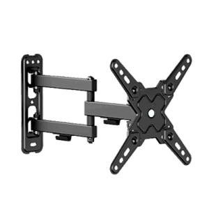 Soporte de Pared Articulado para Pantallas / VESA 75x75 a 200x200 / Hasta 43 Pulgadas / Carga 20 kg (44 lbs) / Movimiento Completo / Perfil 66 mm