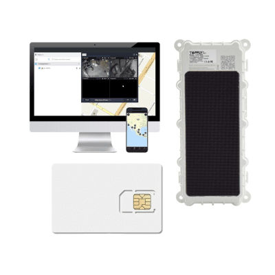 Kit de Seguimiento de Activos / IP67 / Batería Li-Polymer 9600 mAh / LTE Cat-M1/NB-IoT / 2.79 × 6.07 × 1.22 ft / Carga Solar / Cifrado MD5/AES