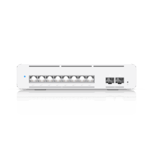 USW Pro XG 8 PoE Switch PoE++ Capa 3 Etherlighting™ de 8 Puertos 10GbE (Todos PoE++) y 2 Puertos SFP+ con Disponibilidad PoE de 155W