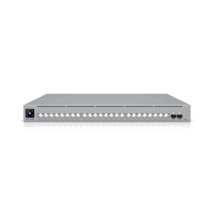 UniFi Switch USW-Pro-XG-24-PoE / Capa 3 / 24 puertos PoE+++ (16 × 10 GbE, 8 × 2,5 GbE) + 2 puertos SFP28 25 G / 720 W PoE total