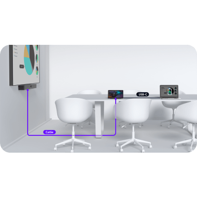 Barra de Videoconferencia / Dual Cámara 48 MP / 4K Ultra HD / Audio 8 Micrófonos MEMS / Android 13 / Wi-Fi 6 / Bluetooth 5.0 / Panel Touch - Image 6