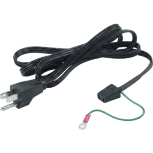 Cable de Alimentación para Ventilador / 1 Conector / 1.52 m (5 ft) / Cobre / Enchufe 3 Puntas con Tierra / Compatible con Ventiladores Compactos Hoffman