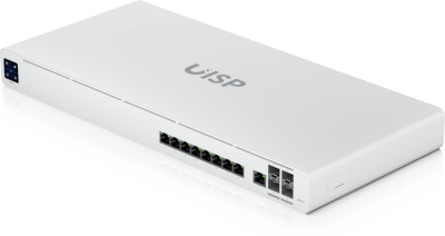 Router para ISP / 9 Puertos GbE RJ45 / 4 Puertos 10G SFP+ / Switch Capa 2 / NAT 9.5 Gbps / Pantalla Táctil 1.3" / Montaje en Rack