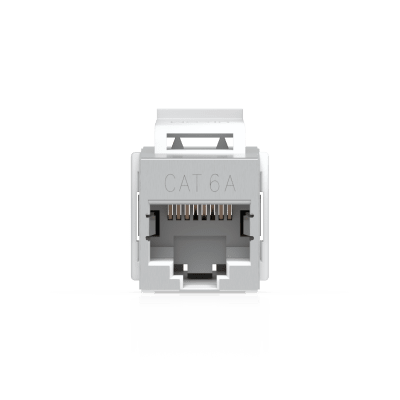 Acoplador Keystone / Cat6A Pasante / 10 Gbps / PoE / Snap-In / Paquete 12 Piezas - Image 3