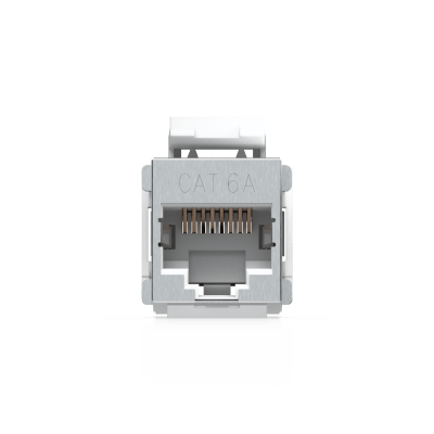 Acoplador Keystone / Cat6A Pasante / 10 Gbps / PoE / Snap-In / Paquete 12 Piezas - Image 4