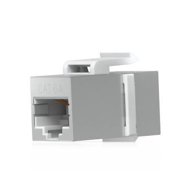 Acoplador Keystone / Cat6A Pasante / 10 Gbps / PoE / Snap-In / Paquete 12 Piezas - Image 5