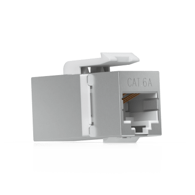 Acoplador Keystone / Cat6A Pasante / 10 Gbps / PoE / Snap-In / Paquete 12 Piezas - Image 6