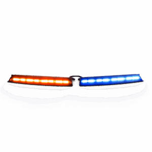 Barra de Luces Interior para Parabrisas / Tricolor Rojo-Azul-Blanco / 144 LED / 12-24 V / SAE Class I / Compatible con Matrix