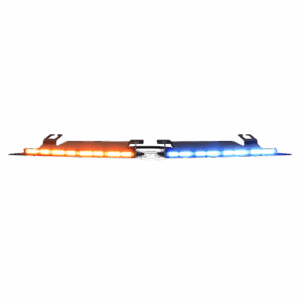 Luz LED de Advertencia Interior / 144 LED / Rojo-Blanco-Azul-Blanco / 12-24 VDC / Perfil Bajo / Sin Perforación
