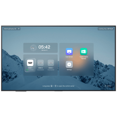 Pantalla Profesional Yealink de 86" MD-86 para Salas de Juntas, con Integración a MeetingBars y Control Inteligente - Image 3