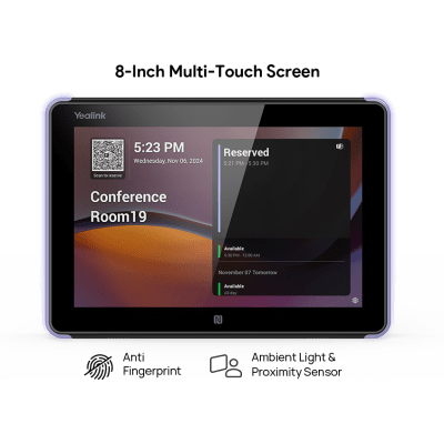 Panel Touch para Programación de Salas / 8 Pulgadas / 1280x800 / Wi-Fi 5 / Bluetooth 5.0 / PoE / Android 13 - Image 4