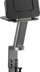 Soporte Fijo para Mesa / Tablet / Quick Lock / Giro 180° / Cerradura Doble Seguridad / Banco de Energía / Mesas hasta 100 mm (3.9 in)