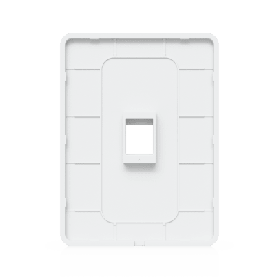 Placa Keystone / 1 Puerto / Superficie Pintable / Montaje Vertical / 4 Piezas / Policarbonato y Acero SGCC - Image 6