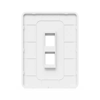 Placa Keystone Universal / 2 Puertos / Superficie Pintable / Montaje Vertical / 4 Piezas - Image 6