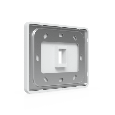 Placa Keystone Horizontal / 1 Puerto / Superficie Pintable / Policarbonato y Acero SGCC / 4.4 x 3.2 x 0.12 in / Paquete 4 Piezas - Image 4