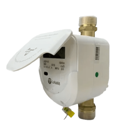 Medidor Ultrasónico de Agua / 1/2 pulgada / Válvula Integrada / IoT LoRaWAN / IP68 / Bidireccional / LCD 9 Dígitos - Image 2