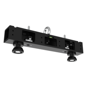 Barra Colgante LED / Instalación Dual Piso y Colgante / Altura Colgado 10 m (32.8 ft) / Altura Apilado 5 m (16.4 ft) / Aleación de Aluminio / Negro