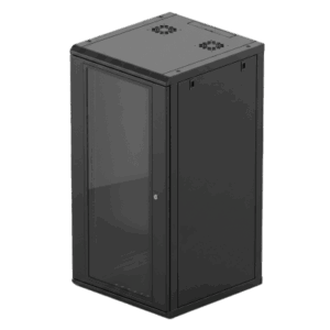 Gabinete de Pared / 24U / 635 mm Profundidad / 19 in / Acero Reforzado / 100 kg Carga / 2.09 ft x 3.85 ft x 2.09 ft