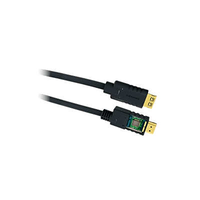 Cable HDMI Activo / 4K@60Hz 4:4:4 / 18 Gbps / 15.20 m (50 ft) / HDR / Triple Blindaje / K-Lock / UL CL3/FT4