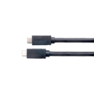 Cable USB-C Activo / USB 3.2 Gen-2 10 Gbps / 4K@60 / 100W PD / Ethernet 1 Gbps / K-Lock