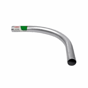 Codo para Tubería EMT / 1 Pulgada / Pared Delgada / Recubrimiento Zinc Anticorrosivo / Intemperie y Alta Temperatura