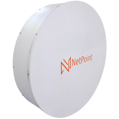 Antena Parabólica MLO de Banda Ultraancha / 4.9-7.2 GHz / Ganancia 30 dBi / Dual Slant 45°-90° / 2 ft (60 cm) / Conector Dual N-Hembra / Incluye Jumper N a RPSMA / Radomo de Fibra de Vidrio - Image 2