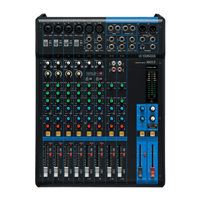 Mezcladora de Audio Analógica / 12 Canales / 6 Entradas Micrófono-Línea / 2 Buses de Grupo / Preamplificadores D-PRE / Compresores de 1 Mando - Image 2