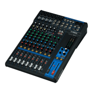 Mezcladora de Audio Analógica / 12 Canales / 6 Entradas Micrófono-Línea / 2 Buses de Grupo / Preamplificadores D-PRE / Compresores de 1 Mando