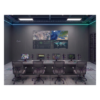 Videowall 2x2 / 4 Pantallas LCD 55" Full HD / Bisel 3.5 mm / Decodificador 16 Salidas HDMI 4K / Montaje de Pared / Operación 24/7