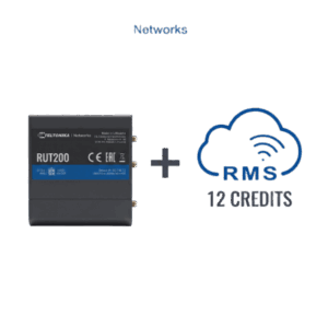Router Celular Industrial / 4G LTE Cat 4 / 150 Mbps / Wi-Fi 2.4 GHz / -40°C a 75°C / Gestión RMS 1 Año