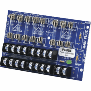 Módulo Distribuidor / 8 Salidas Fusibles / 12/24 VDC o 24/28 VAC / 10 A / UL Listed