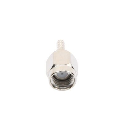 Conector SMA Macho / Anillo Plegable / RG-174/U / Belden 8216 / Cuerpo Bronce Niquelado / Contacto Oro / Aislante Teflón - Image 3