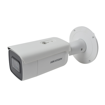 Bala IP 4 Megapixel / 50 mts IR EXIR / Exterior IP67 / IK10 / WDR 120 dB / PoE + / Audio y Alarmas / Lente Mot. 2.8 a 12 mm / Videoanaliticos Integrados - Image 2