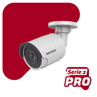 Bala IP 6 Megapixeles / Serie PRO / 30 mts IR EXIR / Exterior IP67 / Lente 2.8 mm / WDR 120 dB / PoE / Micro SD / Videoanaliticos Integrados - Image 2