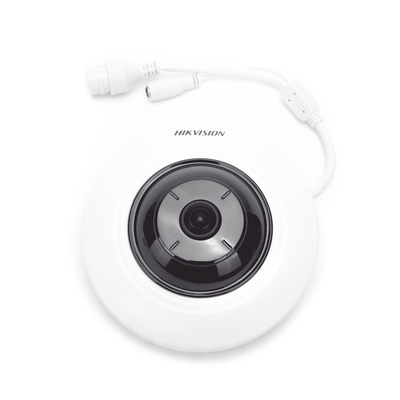 Mini Fisheye IP 3 Megapixel / Serie PRO + / Panorámica 180° - 360° / 8 mts IR / Uso en Interior / PoE / Múltiples Vistas por iVMS-4200 - Image 4