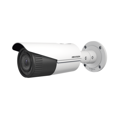 Bala IP 2 Megapixel / Lente Mot. 2.8 - 12 mm / Recubrimiento ANTICORROSIVO / Exterior IP67 / 30 Mts IR EXIR / Entrada y Salida de Audio y Alarma