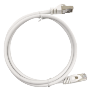 Patch Cord / Cat6A Blindado / 10G / 1.0 m (3.28 ft) / 500 MHz / AWG 27 / Blanco