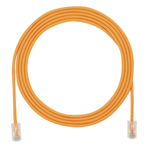 Cable de Parcheo UTP / Cat6A / 28AWG / CM-LSZH / 1.52 m (5 ft) / Naranja
