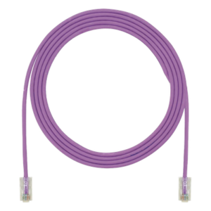 Cable de Parcheo UTP Cat6A / 28AWG / CM-LSZH / 500 MHz / 2.13 m (7 ft) / Violeta