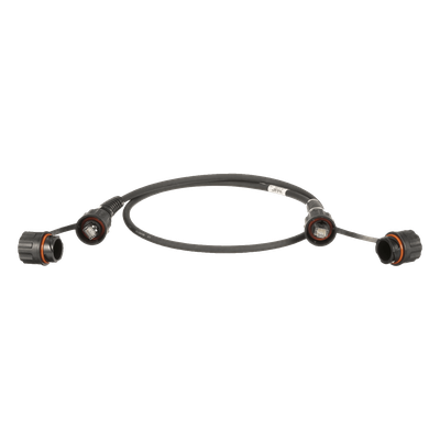 Cable Patch Industrial / Cat6A Blindado S/FTP / IP65/IP67 / 2 m (6.6 ft) / Conectores Industrial y RJ45 / -20°C a 70°C