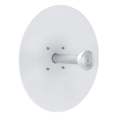 Antena Parabólica / 27 dBi / 5.15 - 5.95 GHz / Conexión Directa / Montaje Poste 20-55 mm / Paquete 5 Unidades