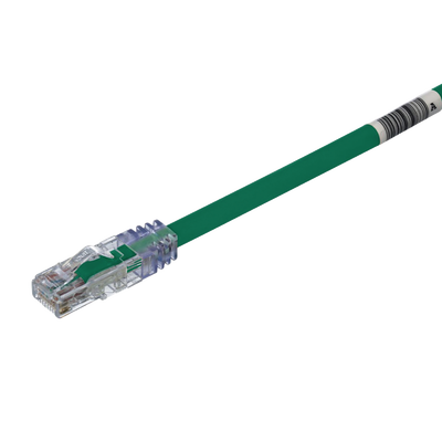 Cable de Parcheo UTP / Cat6A / 24 AWG / CM / Verde / 7.62 m (25 ft)