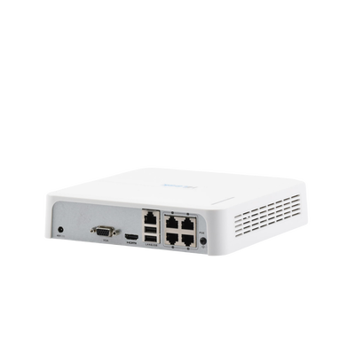 NVR 4 Megapixel (Compatibles con Cámaras AcuSense) / 4 Canales IP / 4 Puertos PoE+ / 1 Bahía de Disco Duro / Salida en Full HD - Image 2