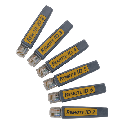 Kit de Identificadores Remotos / 6 Puntos ID #2-7 / 984 pies / RJ45-RJ11-Coaxial / Para MicroScanner PoE