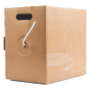 Bobina de cable UTP Riser (CMR) UniFi, Cat6, Color blanco, 23 AWG, 305m para interior