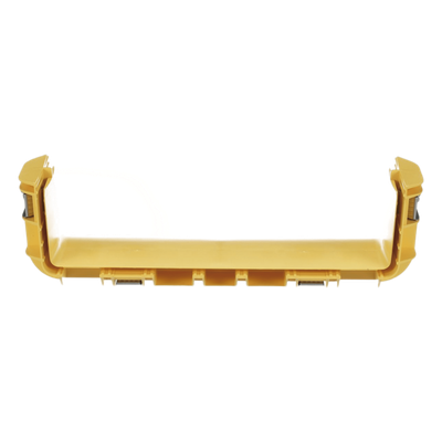 Acoplador Recto para Canaleta / 12 x 4 pulgadas (305 x 102 mm) / Sin Herramientas / ABS / Color Amarillo / 111.8 mm de Altura